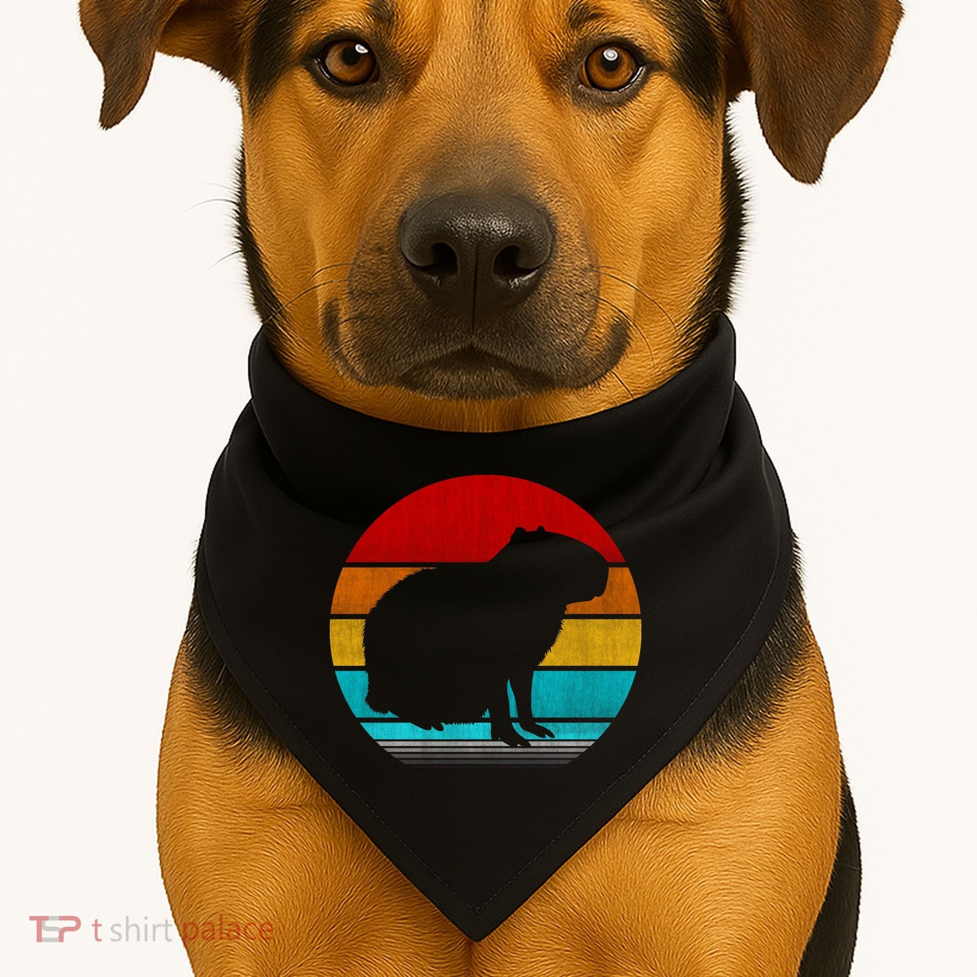 Capybara USA-Made Doggie Bandana