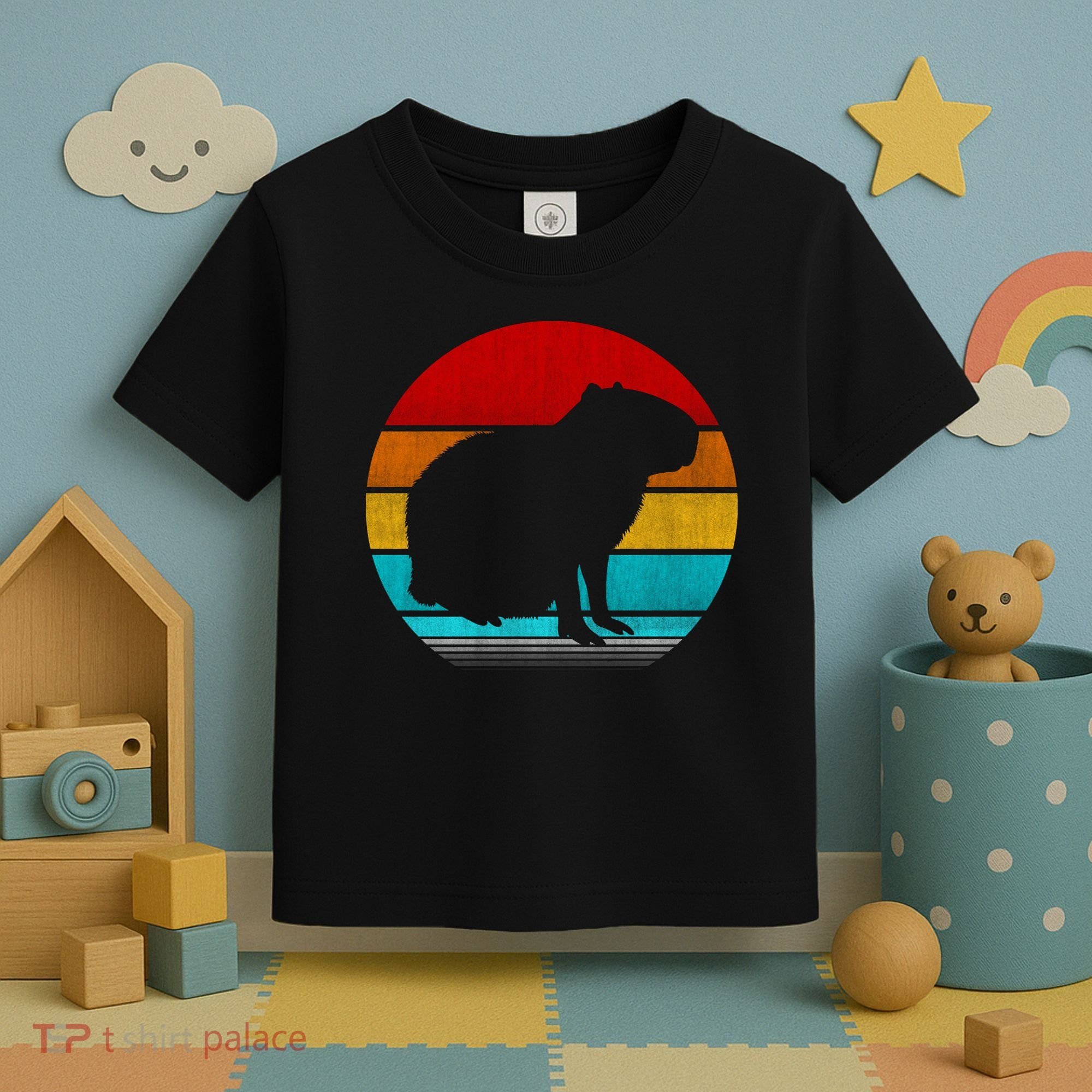 Capybara Toddler T-Shirt