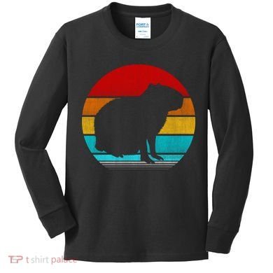 Capybara Kids Long Sleeve Shirt