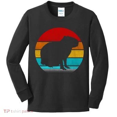 Capybara Kids Long Sleeve Shirt