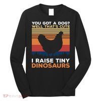 Cool Chicken Art For Men Women Poultry Chicken Farmer T Long Sleeve Shirt thumb 0
