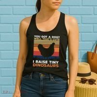 Cool Chicken Art For Men Women Poultry Chicken Farmer T Women's Tank Top thumb 2