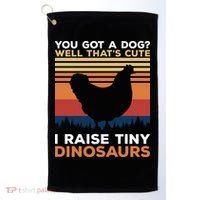 Cool Chicken Art For Men Women Poultry Chicken Farmer T Golf Towel thumb 0