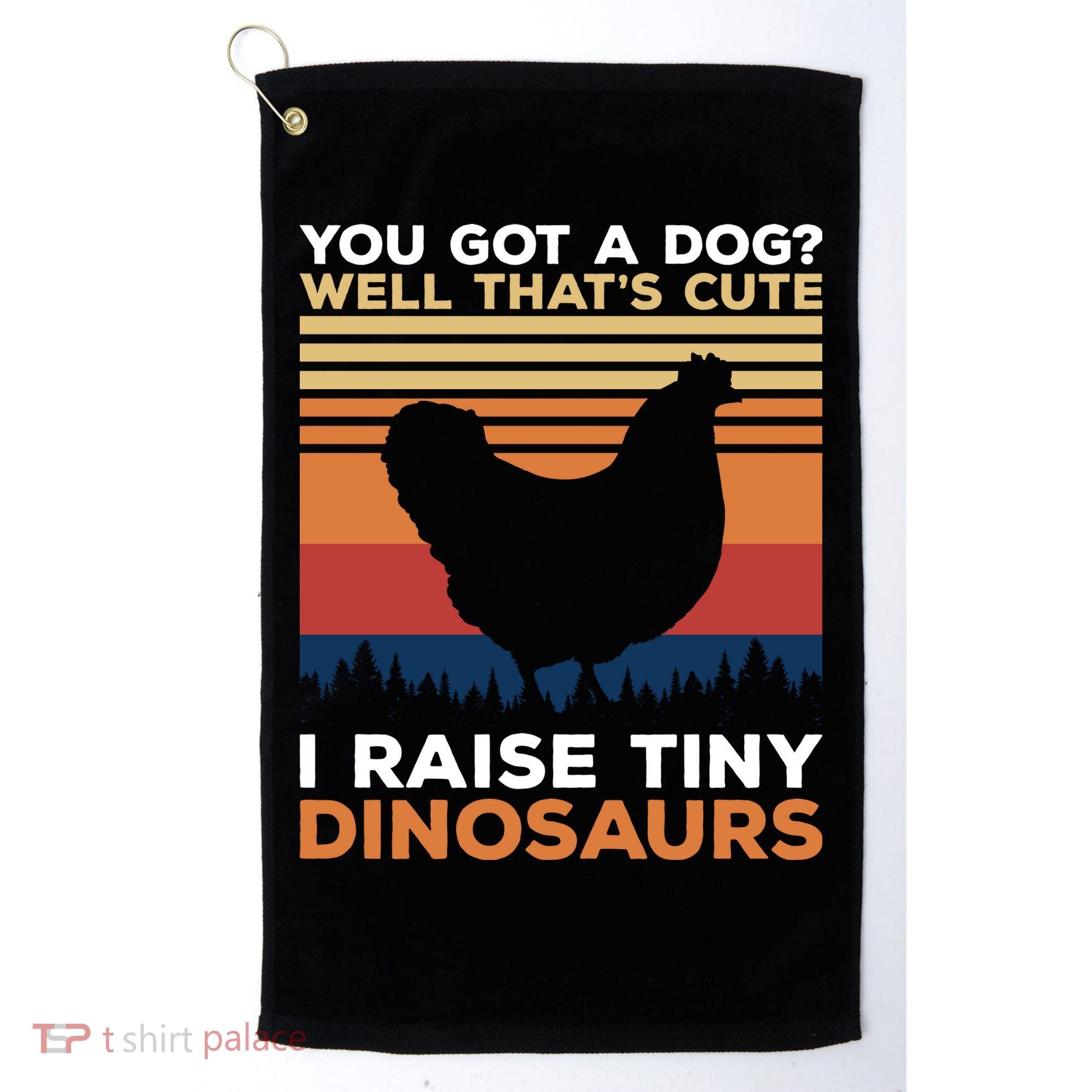 Cool Chicken Art For Men Women Poultry Chicken Farmer T Golf Towel