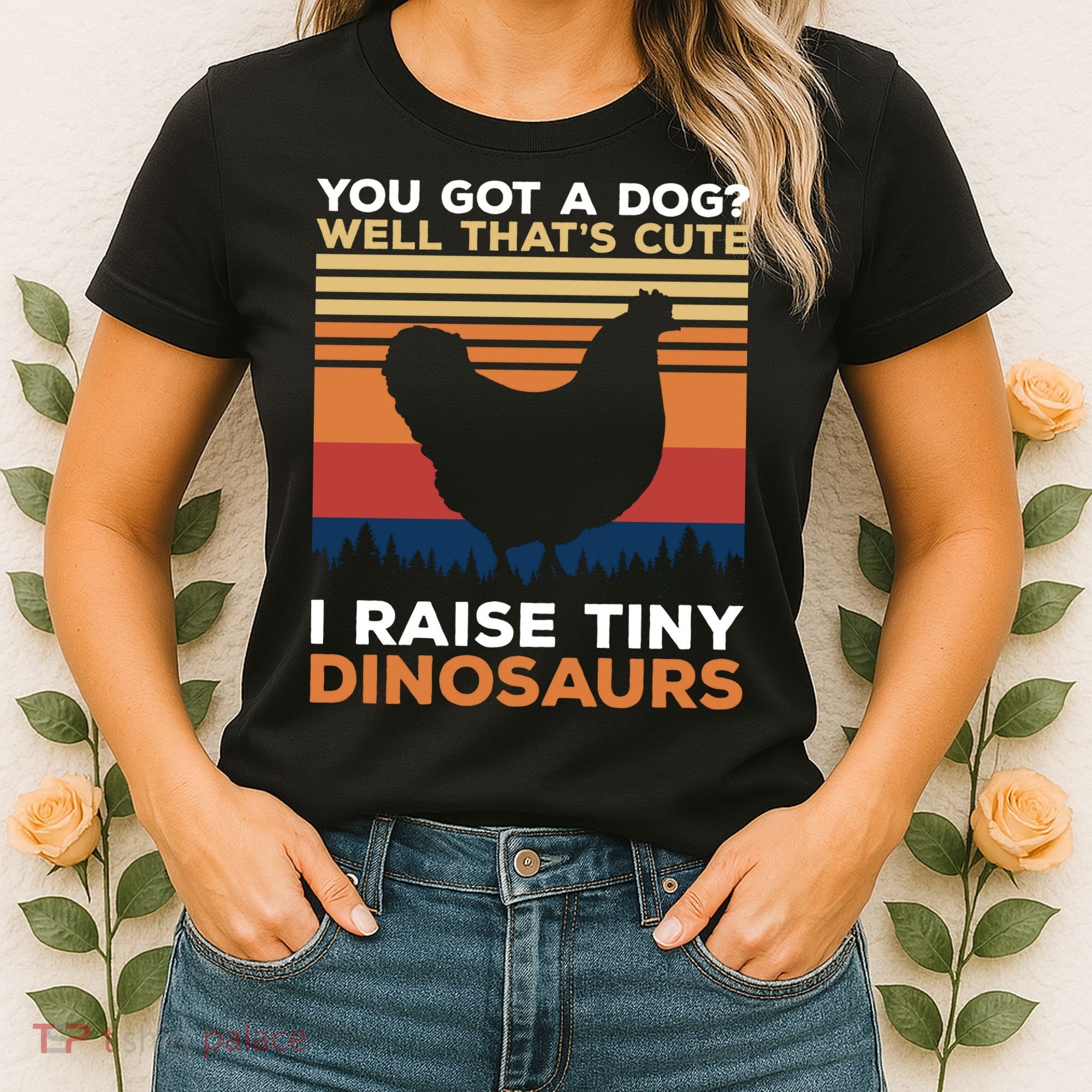 Cool Chicken Art For Men Women Poultry Chicken Farmer T Women's T-Shirt