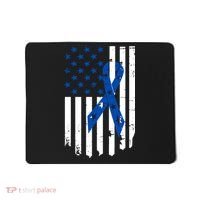 Colon Cancer Awareness Flag Mousepad thumb 0