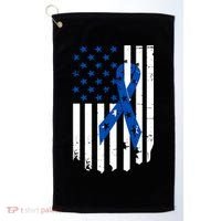 Colon Cancer Awareness Flag Golf Towel thumb 0