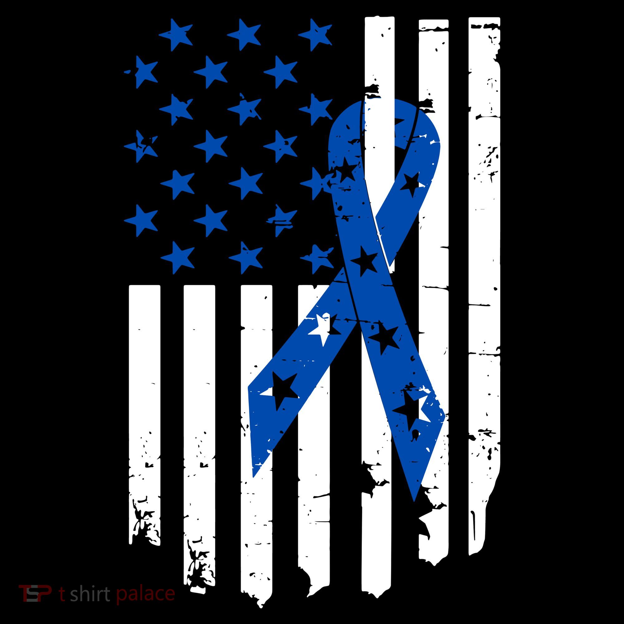 Colon Cancer Awareness Flag Visor