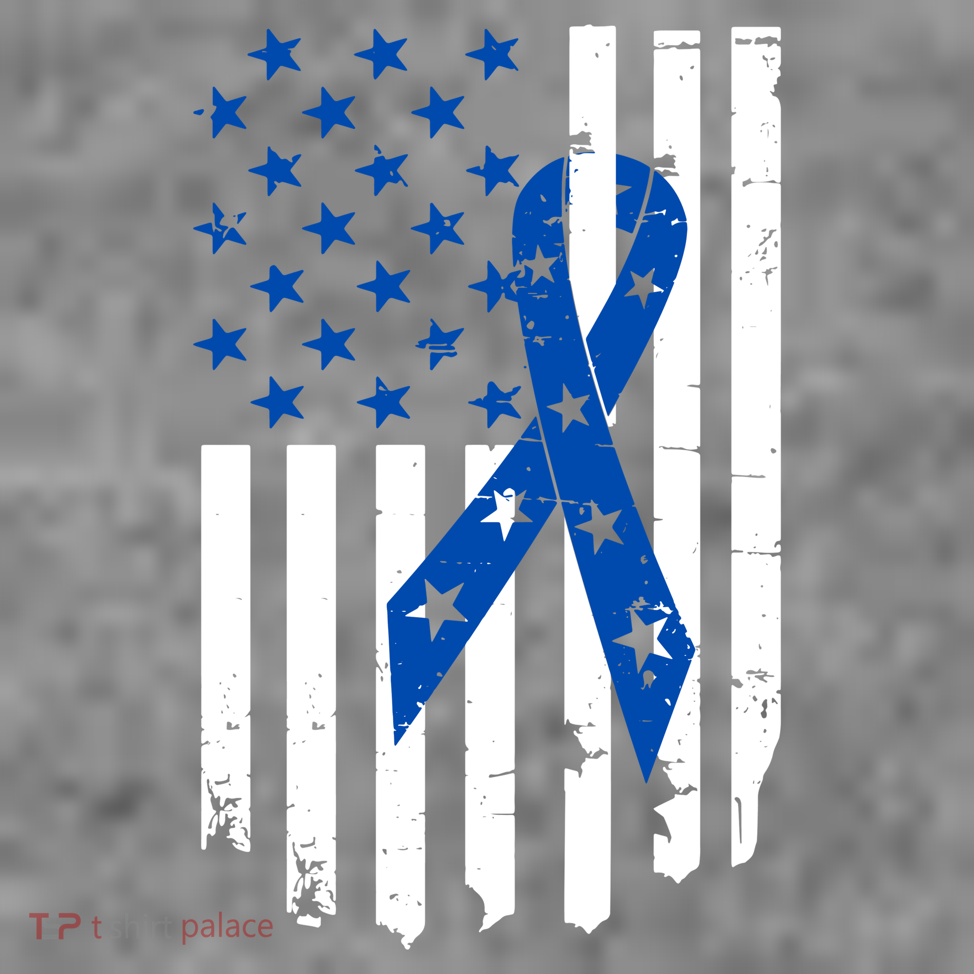 Colon Cancer Awareness Flag Toddler Hoodie