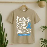 Colon Cancer Awareness Colorectal Cancer Month T-Shirt thumb 2