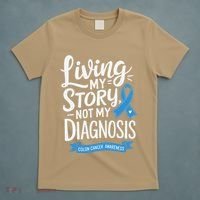 Colon Cancer Awareness Colorectal Cancer Month T-Shirt thumb 5