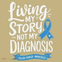 Colon Cancer Awareness Colorectal Cancer Month T-Shirt thumb 7