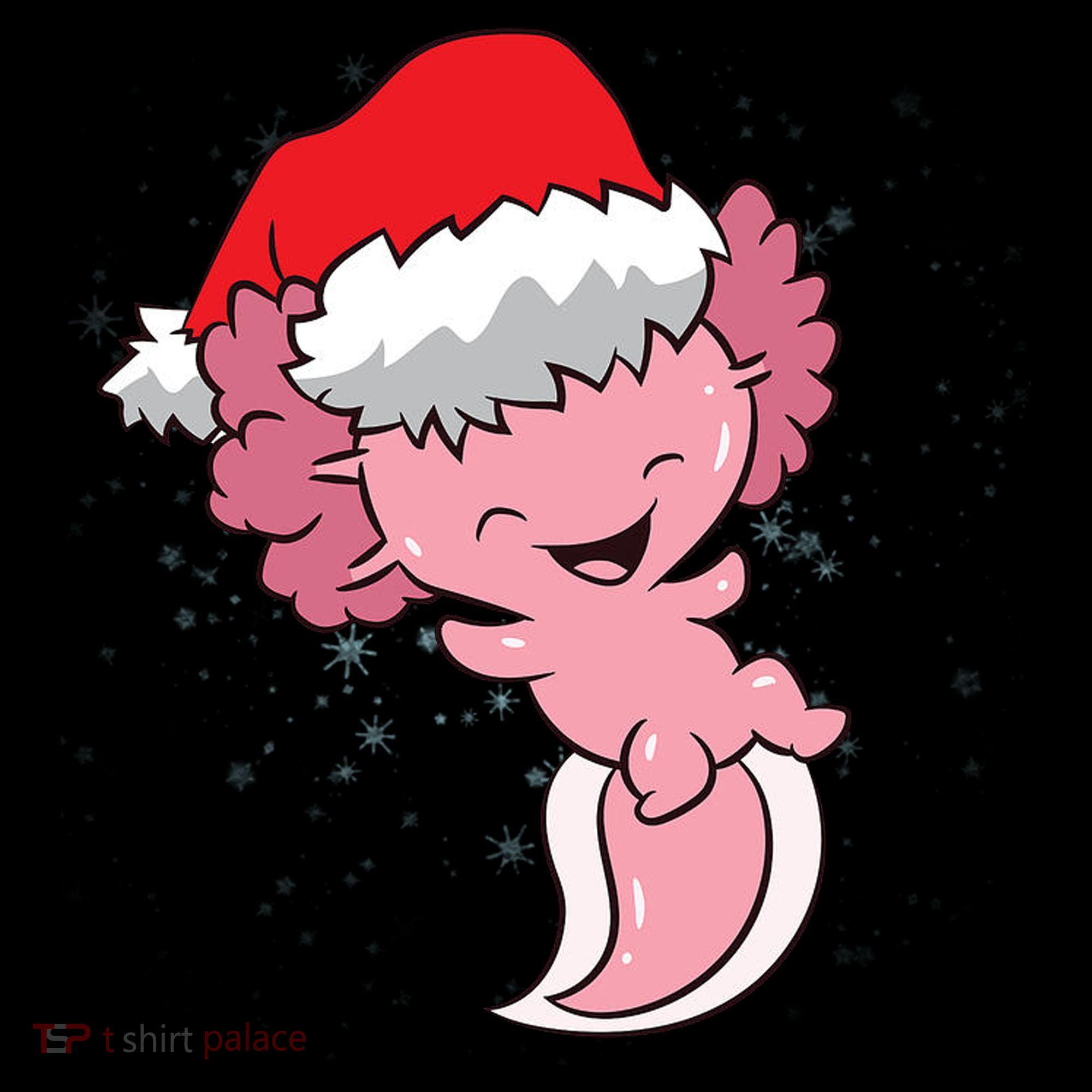 Cute Christmas Axolotl Santa Doggie Tank