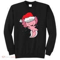 Cute Christmas Axolotl Santa Sweatshirt thumb 0