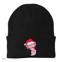 Cute Christmas Axolotl Santa Beanie thumb 0