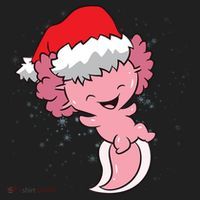 Cute Christmas Axolotl Santa Tumbler thumb 3