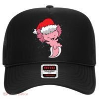 Cute Christmas Axolotl Santa Hat thumb 0