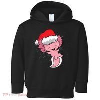 Cute Christmas Axolotl Santa Toddler Hoodie thumb 0