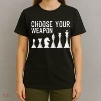 Cool Chess Art For Chess Player Chess Lovers T-Shirt thumb 4