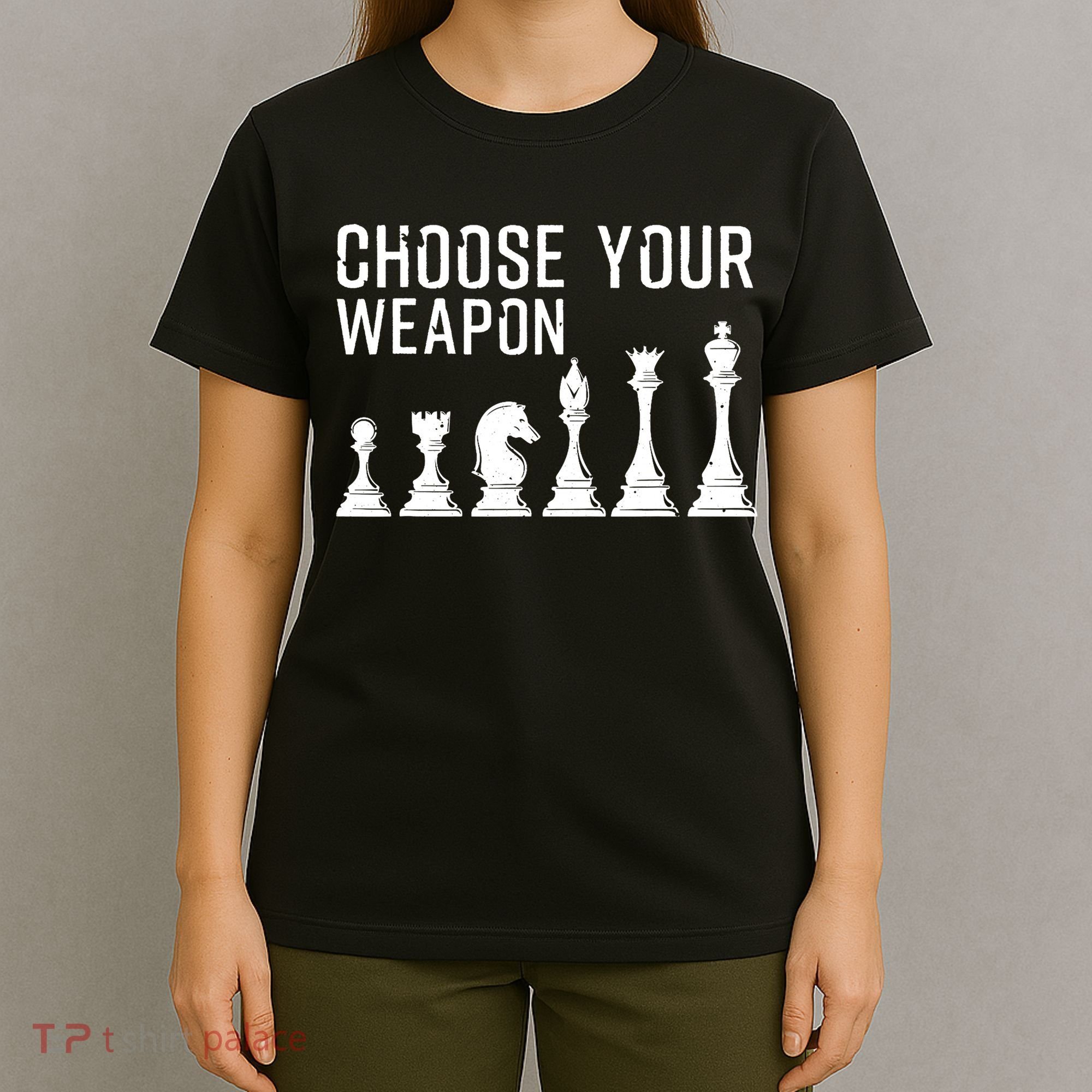 Cool Chess Art For Chess Player Chess Lovers T-Shirt