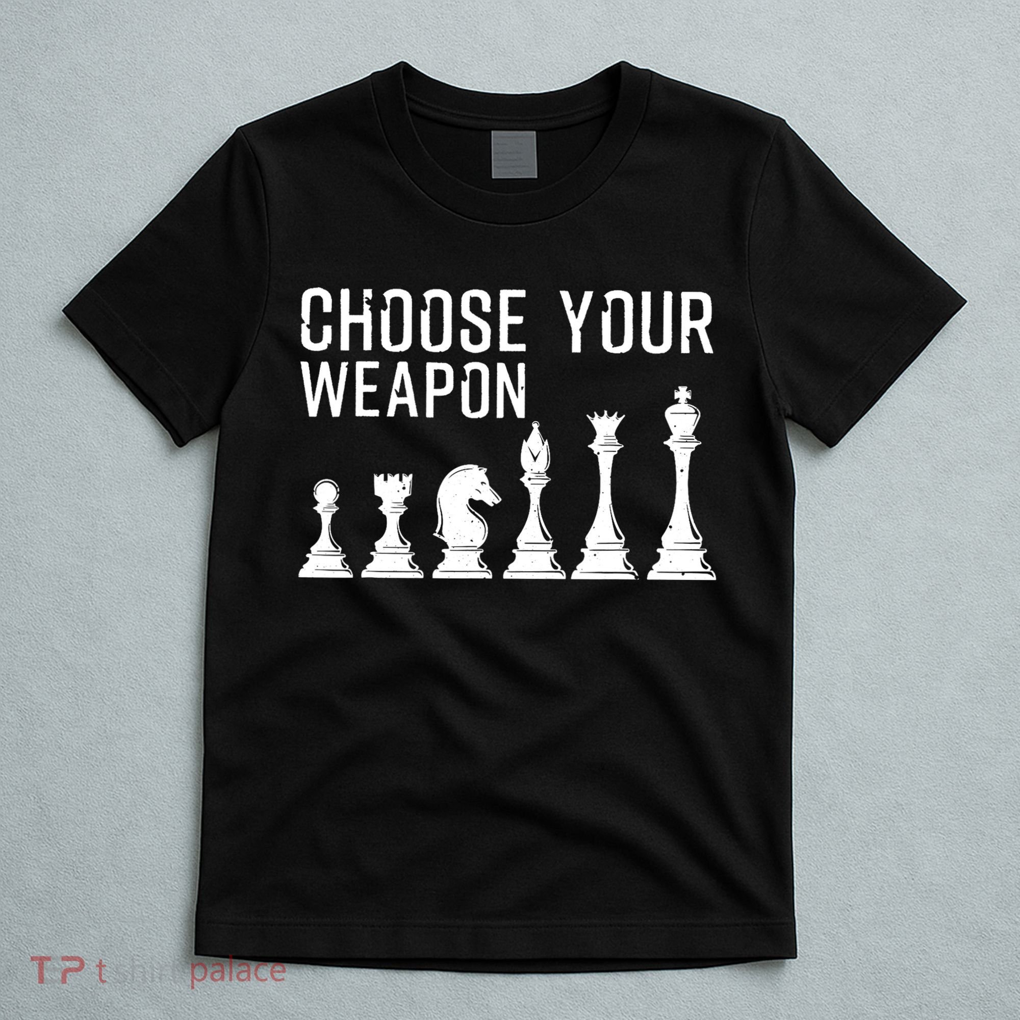 Cool Chess Art For Chess Player Chess Lovers T-Shirt