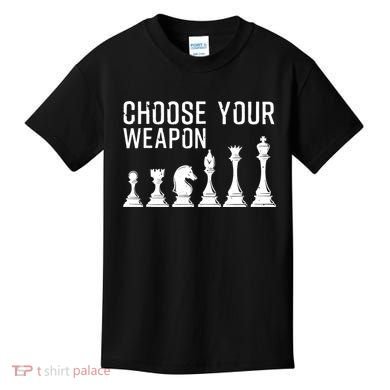 Cool Chess Art For Chess Player Chess Lovers Kids T-Shirt