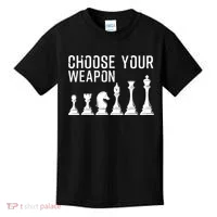 Cool Chess Art For Chess Player Chess Lovers Kids T-Shirt thumb 0