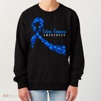Colon Cancer Awareness Ribbon Women's Sweatshirt thumb 0