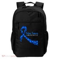 Colon Cancer Awareness Ribbon Backpack thumb 0