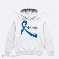 Colon Cancer Awareness Ribbon Hoodie thumb 0