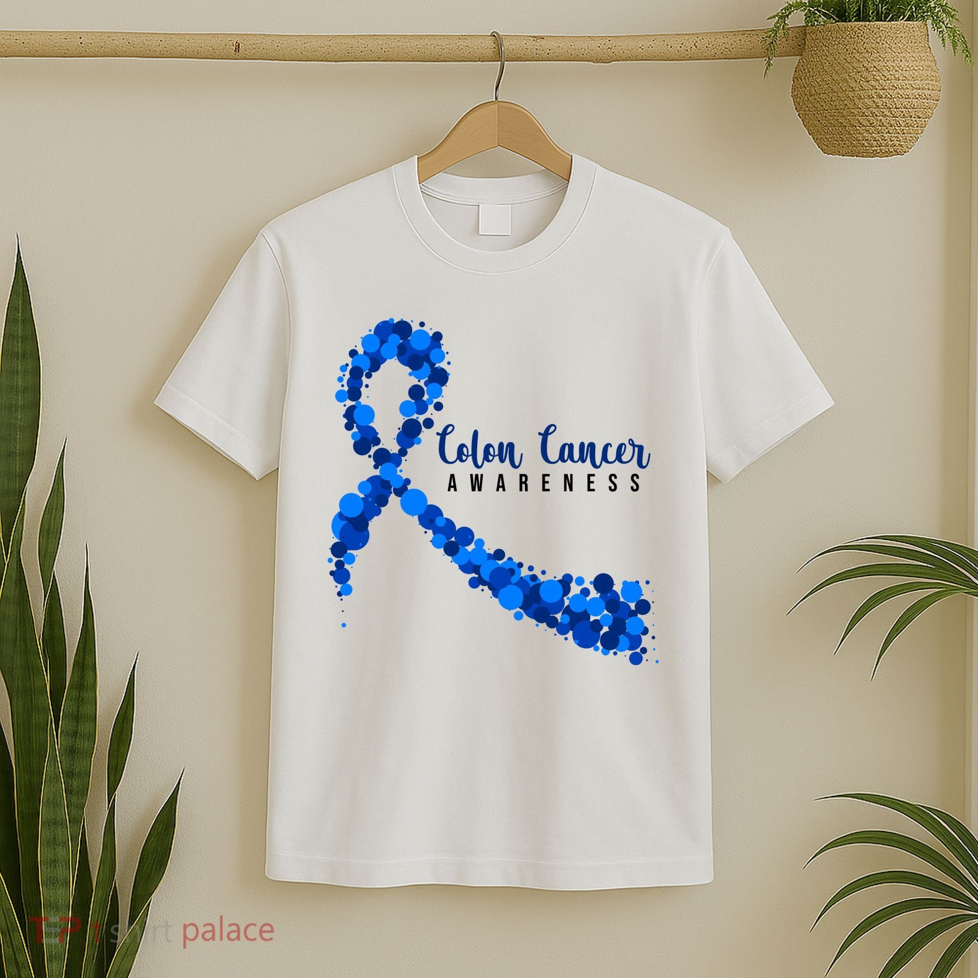 Colon Cancer Awareness Ribbon T-Shirt