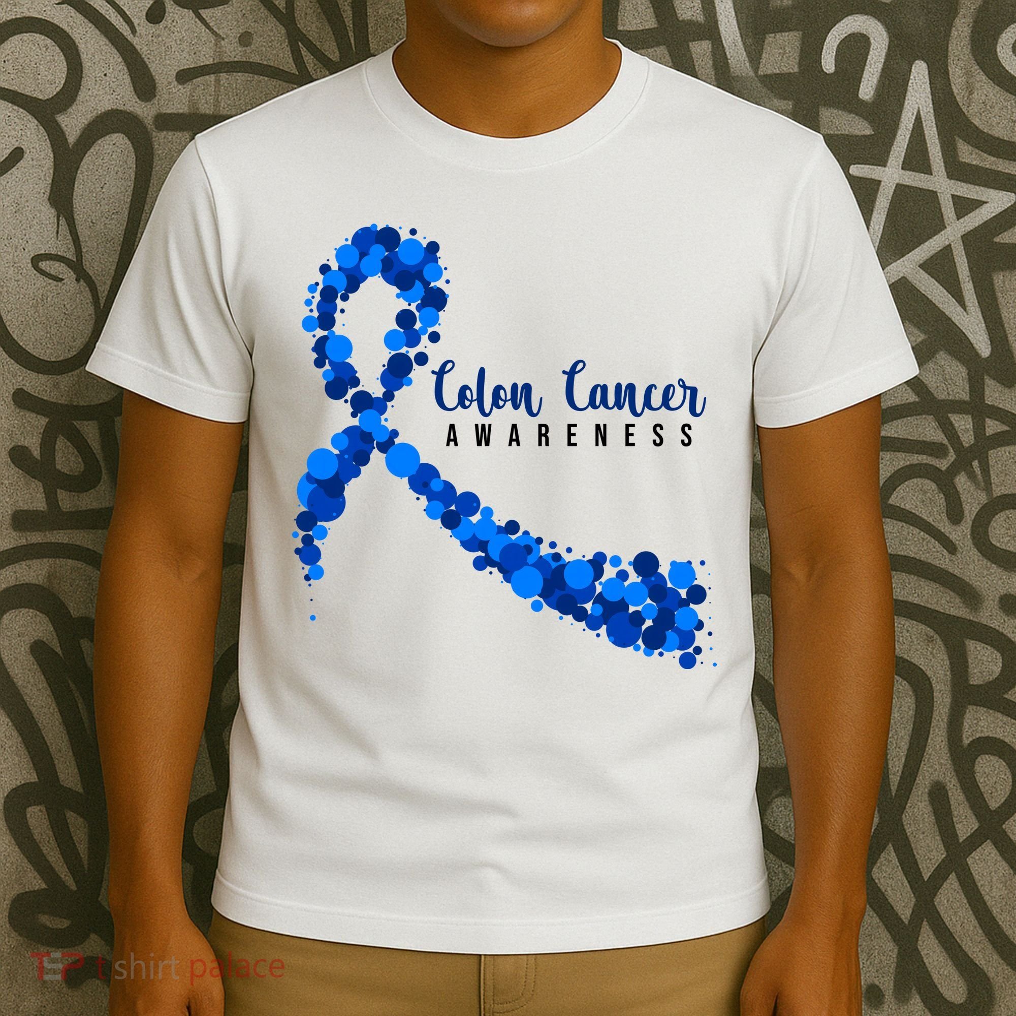 Colon Cancer Awareness Ribbon T-Shirt