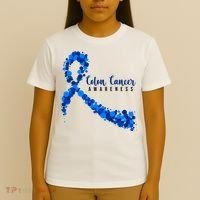 Colon Cancer Awareness Ribbon T-Shirt thumb 4