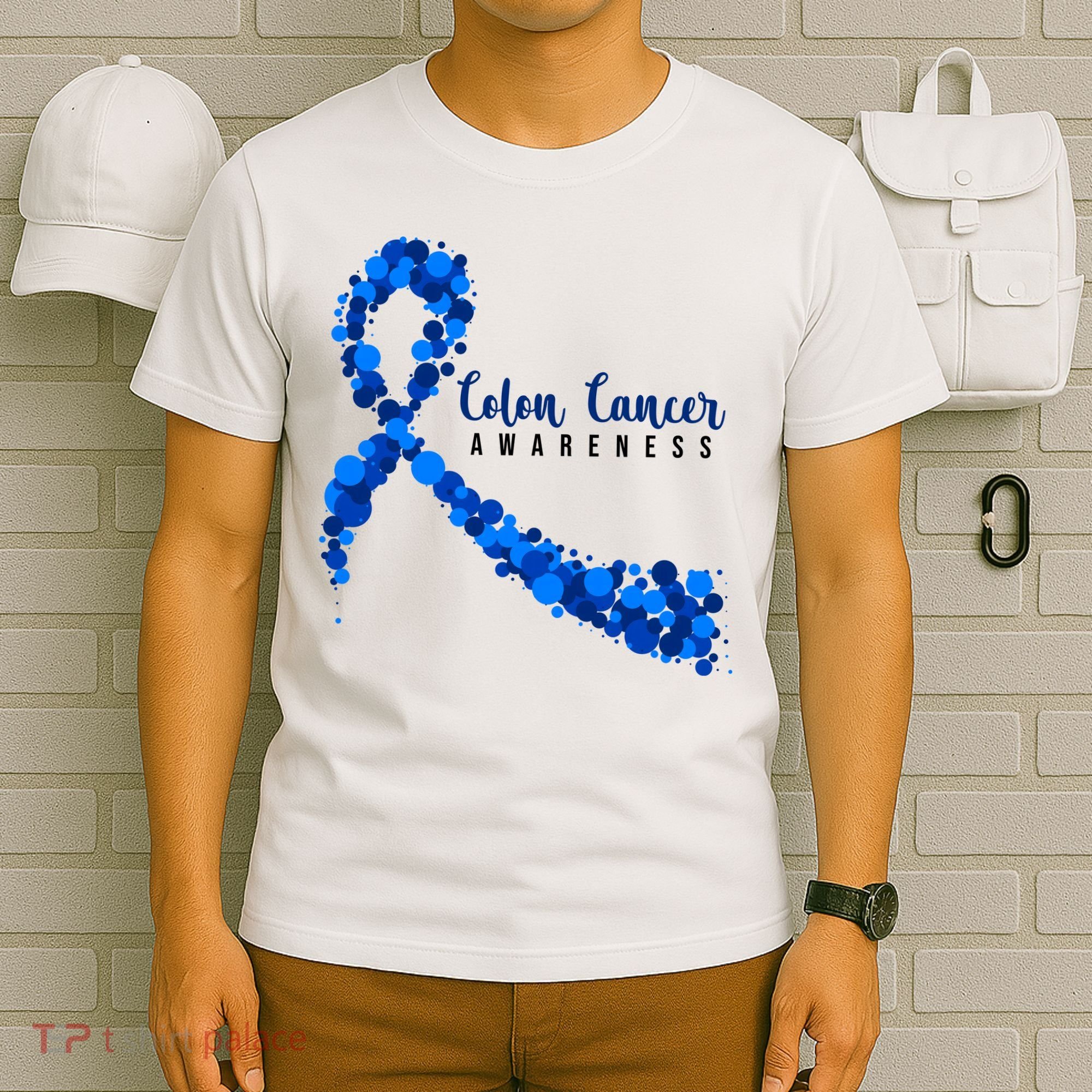 Colon Cancer Awareness Ribbon T-Shirt