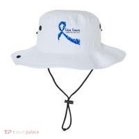 Colon Cancer Awareness Ribbon Bucket Hat thumb 0