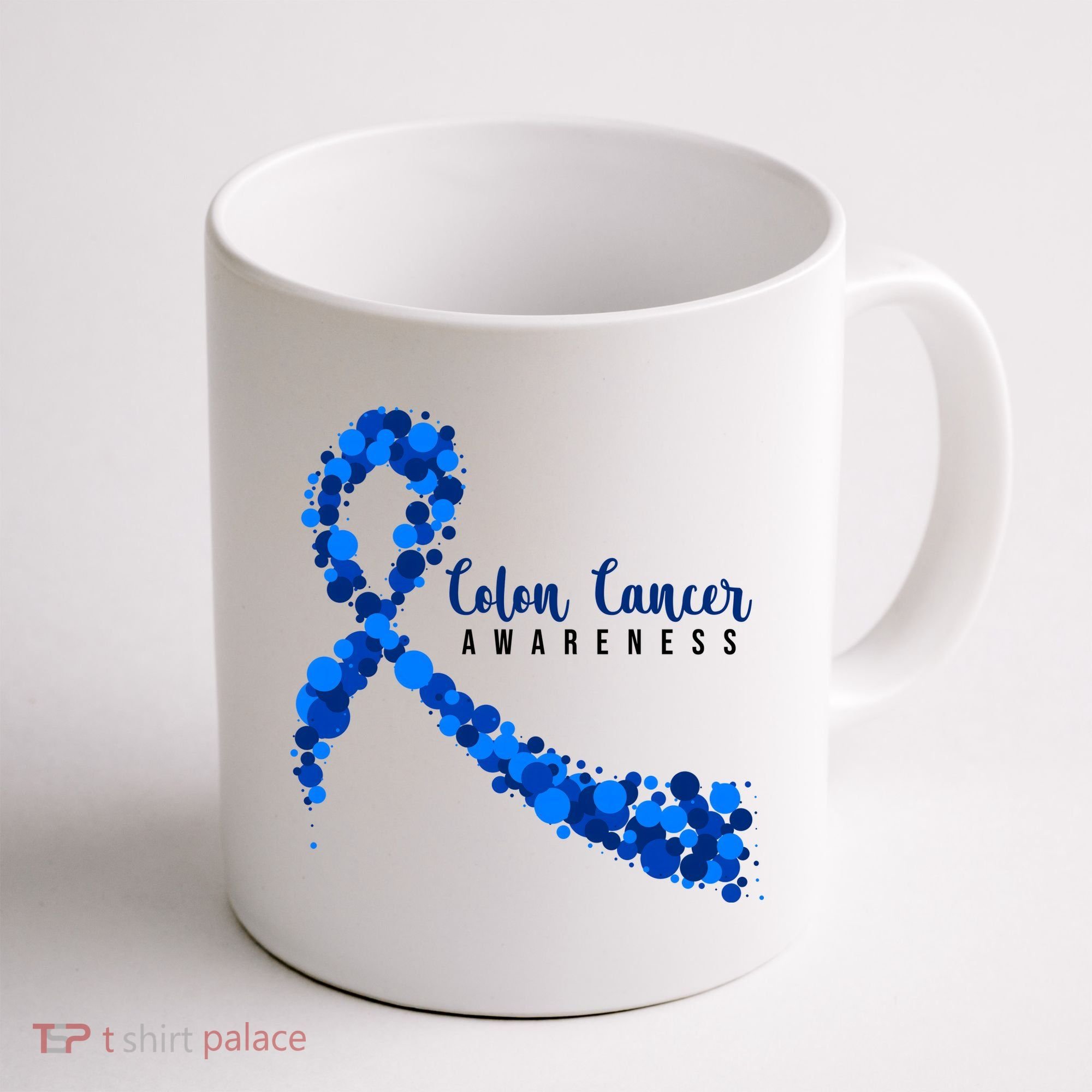 Colon Cancer Awareness Ribbon Coffee Mug