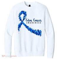 Colon Cancer Awareness Ribbon V.I.T. Fleece Crew Sweatshirt thumb 0
