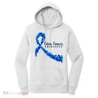 Colon Cancer Awareness Ribbon Women's Hoodie thumb 0