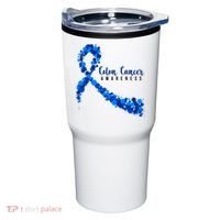 Colon Cancer Awareness Ribbon Tumbler thumb 0