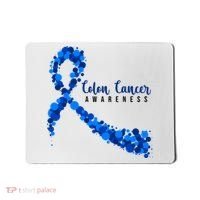 Colon Cancer Awareness Ribbon Mousepad thumb 0
