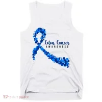 Colon Cancer Awareness Ribbon Tank Top thumb 0