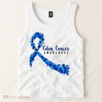 Colon Cancer Awareness Ribbon Tank Top thumb 2