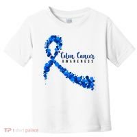 Colon Cancer Awareness Ribbon Toddler T-Shirt thumb 0