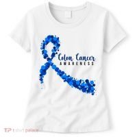 Colon Cancer Awareness Ribbon Women's T-Shirt thumb 0