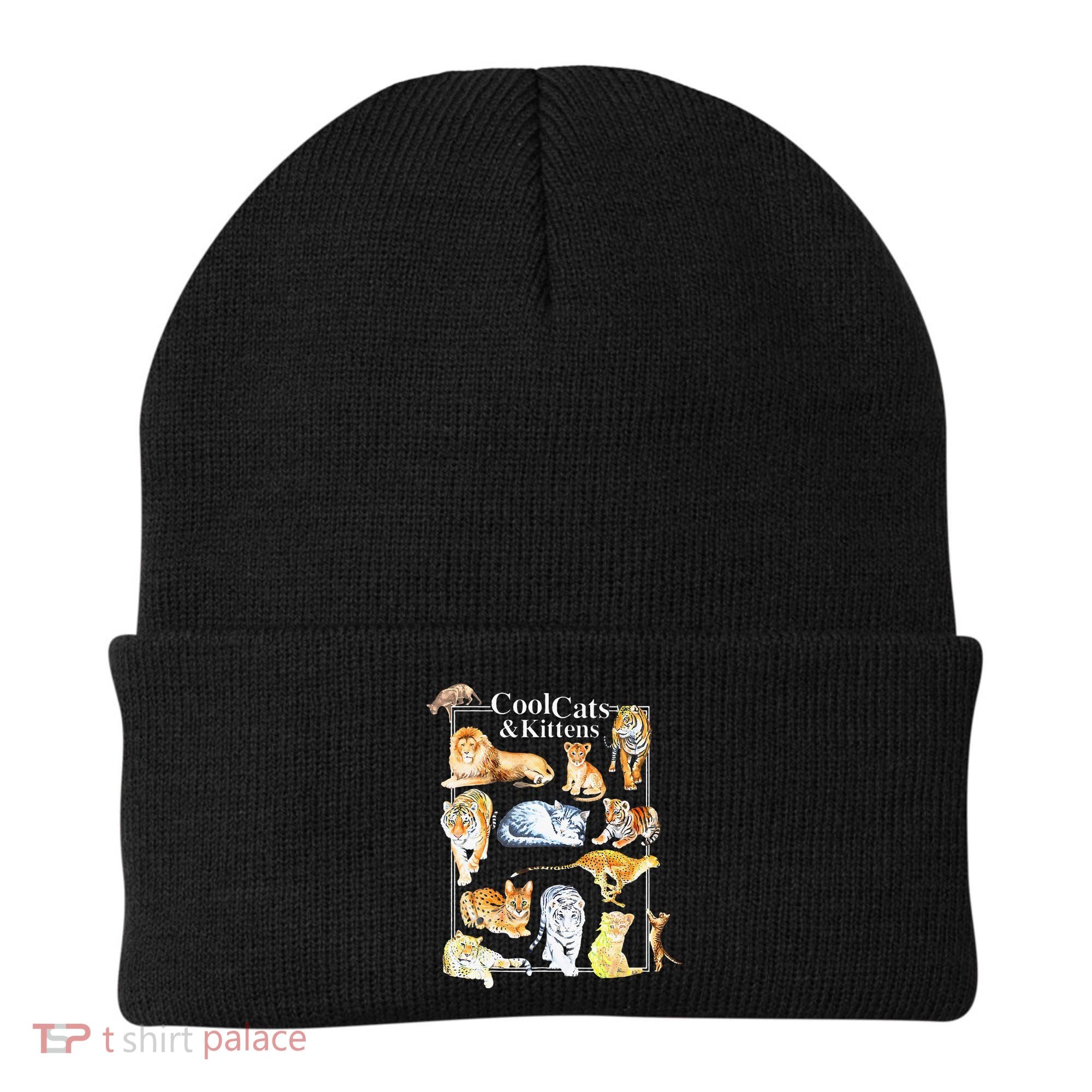 Cool Cats And Kittens Tiger Lion Leopard Felines Beanie