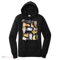 Cool Cats And Kittens Tiger Lion Leopard Felines Women's Hoodie thumb 0