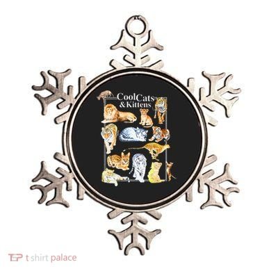 Cool Cats And Kittens Tiger Lion Leopard Felines Ornament