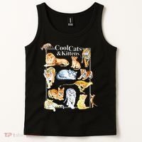 Cool Cats And Kittens Tiger Lion Leopard Felines Tank Top thumb 2