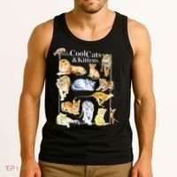 Cool Cats And Kittens Tiger Lion Leopard Felines Tank Top thumb 3