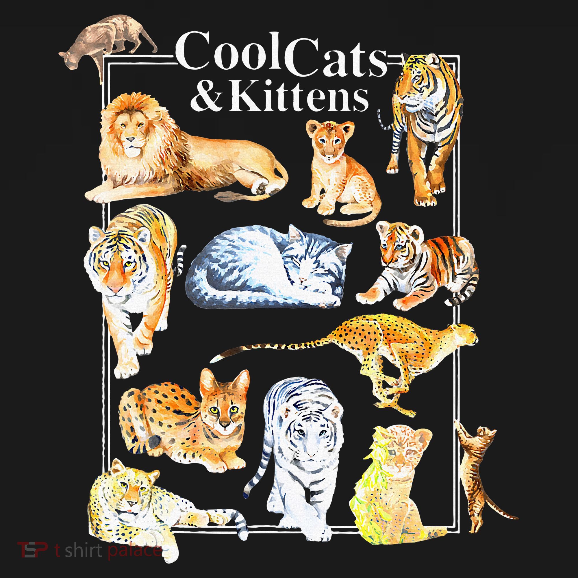 Cool Cats And Kittens Tiger Lion Leopard Felines Visor